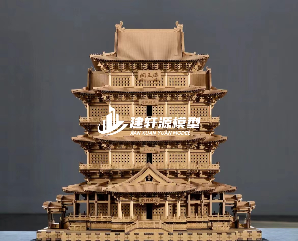鹿邑古建木质模型制作