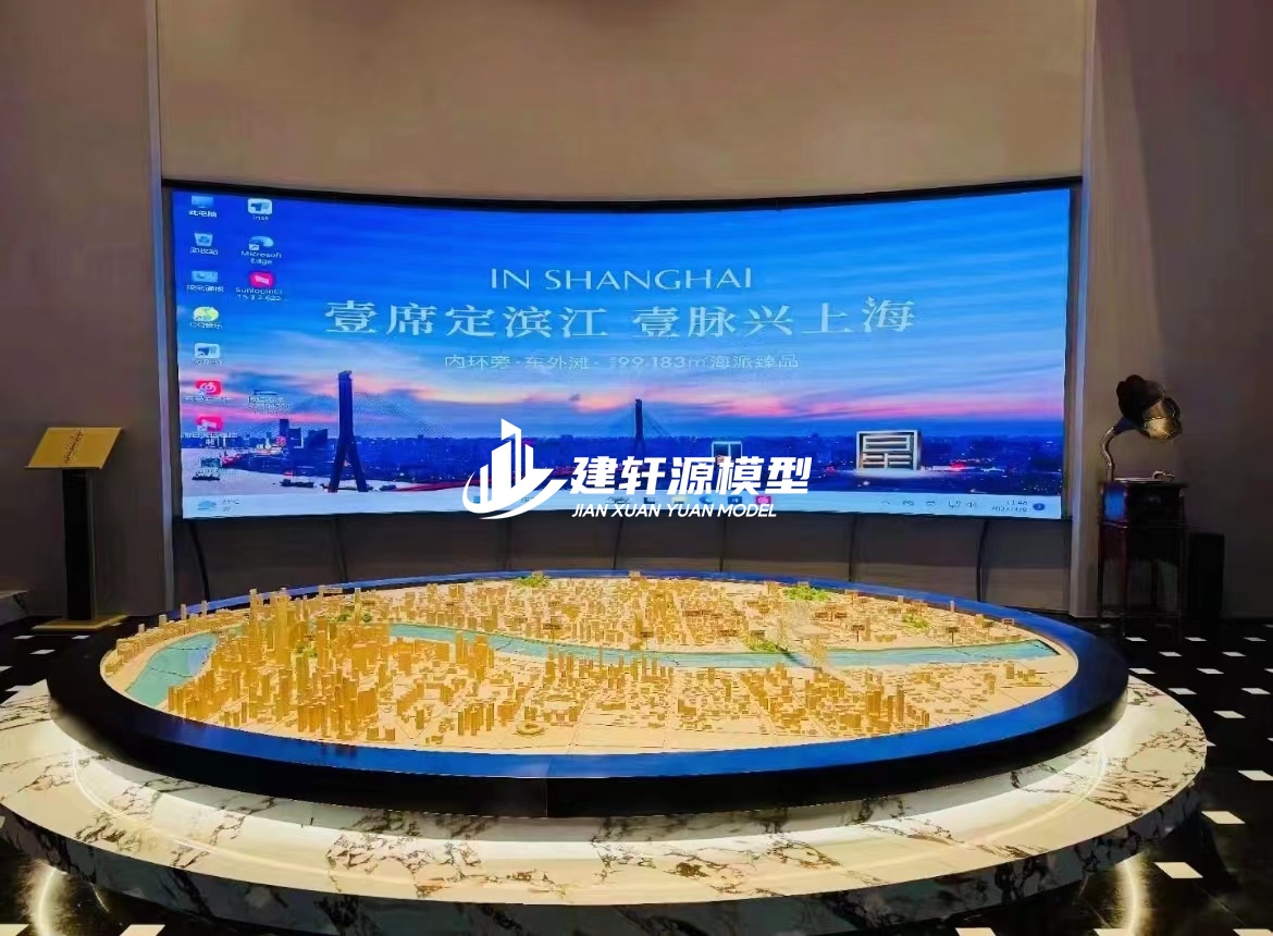 鹿邑城市规划模型