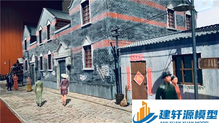 鹿邑中共四大纪念馆微缩