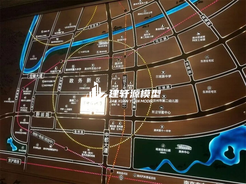 鹿邑区域壁挂模型