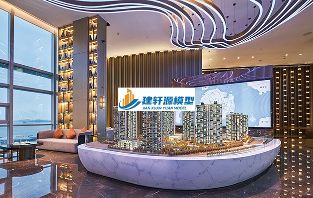 鹿邑中骏-天禧沙盘模型