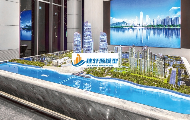 鹿邑富春-金茂星外滩模型