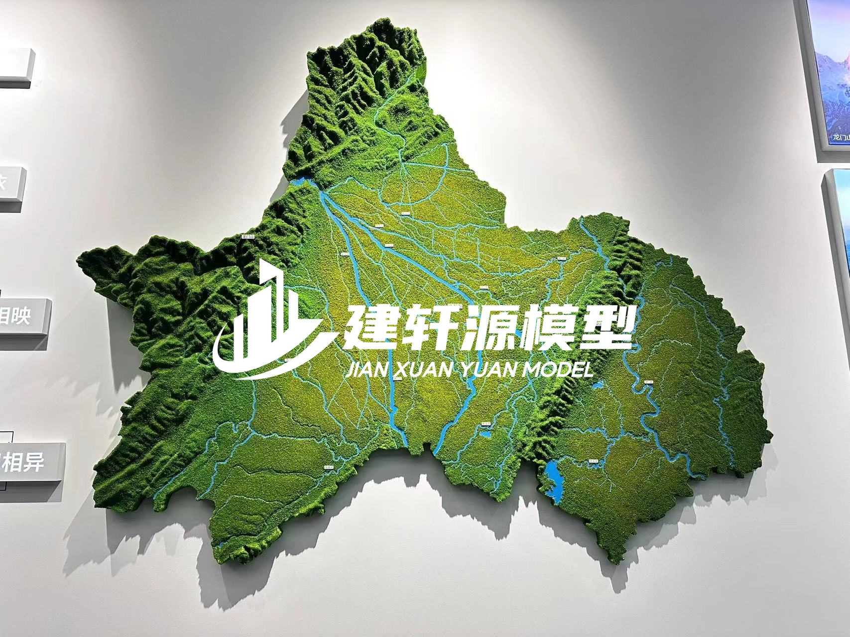 鹿邑地形沙盘壁挂厂家