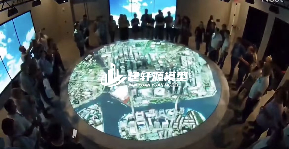 鹿邑投影沙盘模型定制