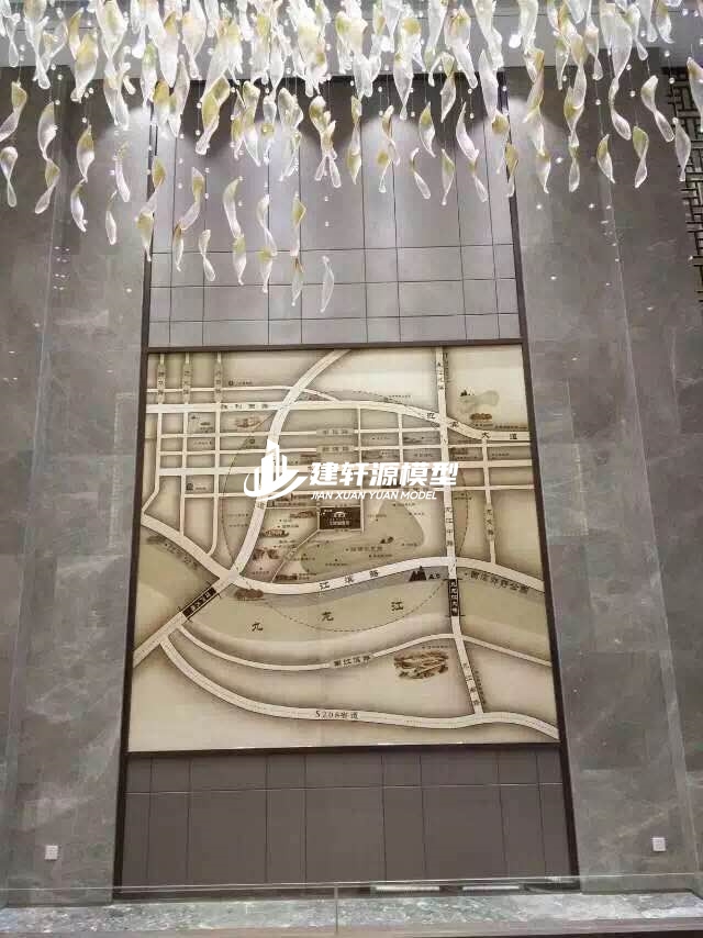 鹿邑木质壁挂模型