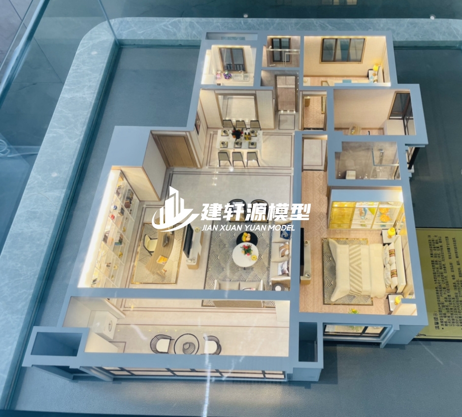 鹿邑地产户型模型