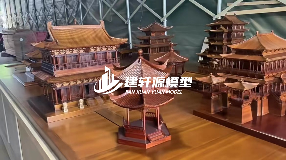 鹿邑古建模型制作