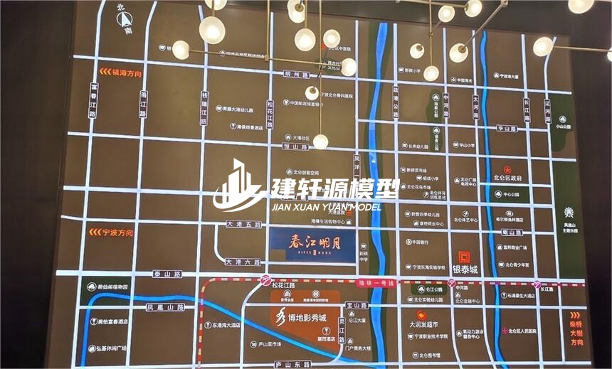 鹿邑房产壁挂模型