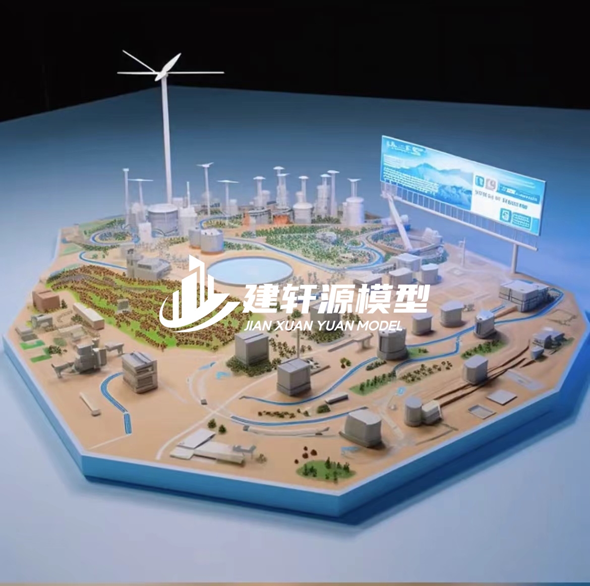 鹿邑新能源沙盘制作