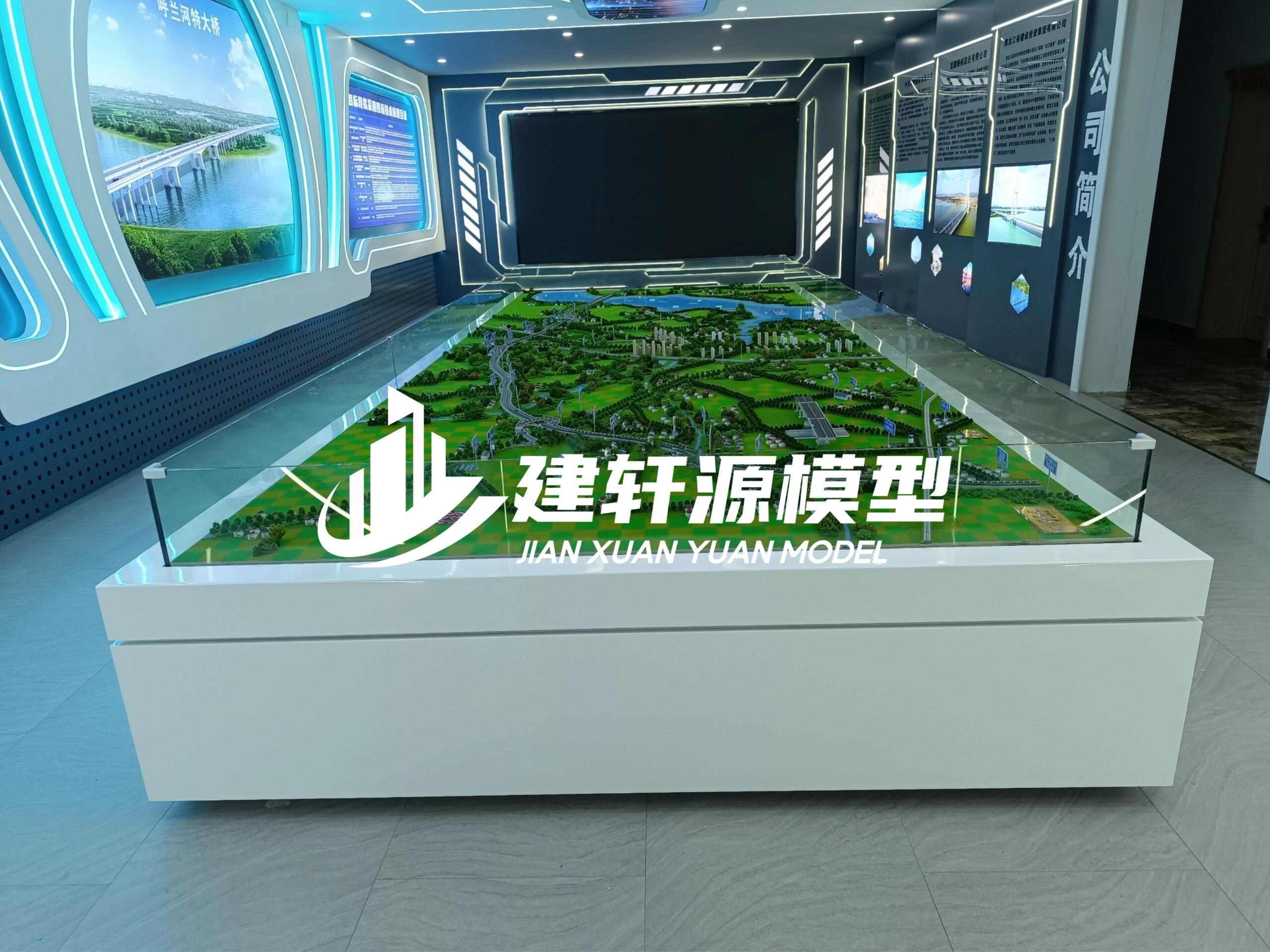 鹿邑高架桥道路模型设计